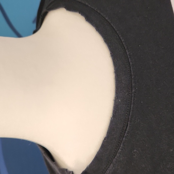 Victoria's Secret Pink Oversized Sweatshirt Black Medium - Picture 3 of 6